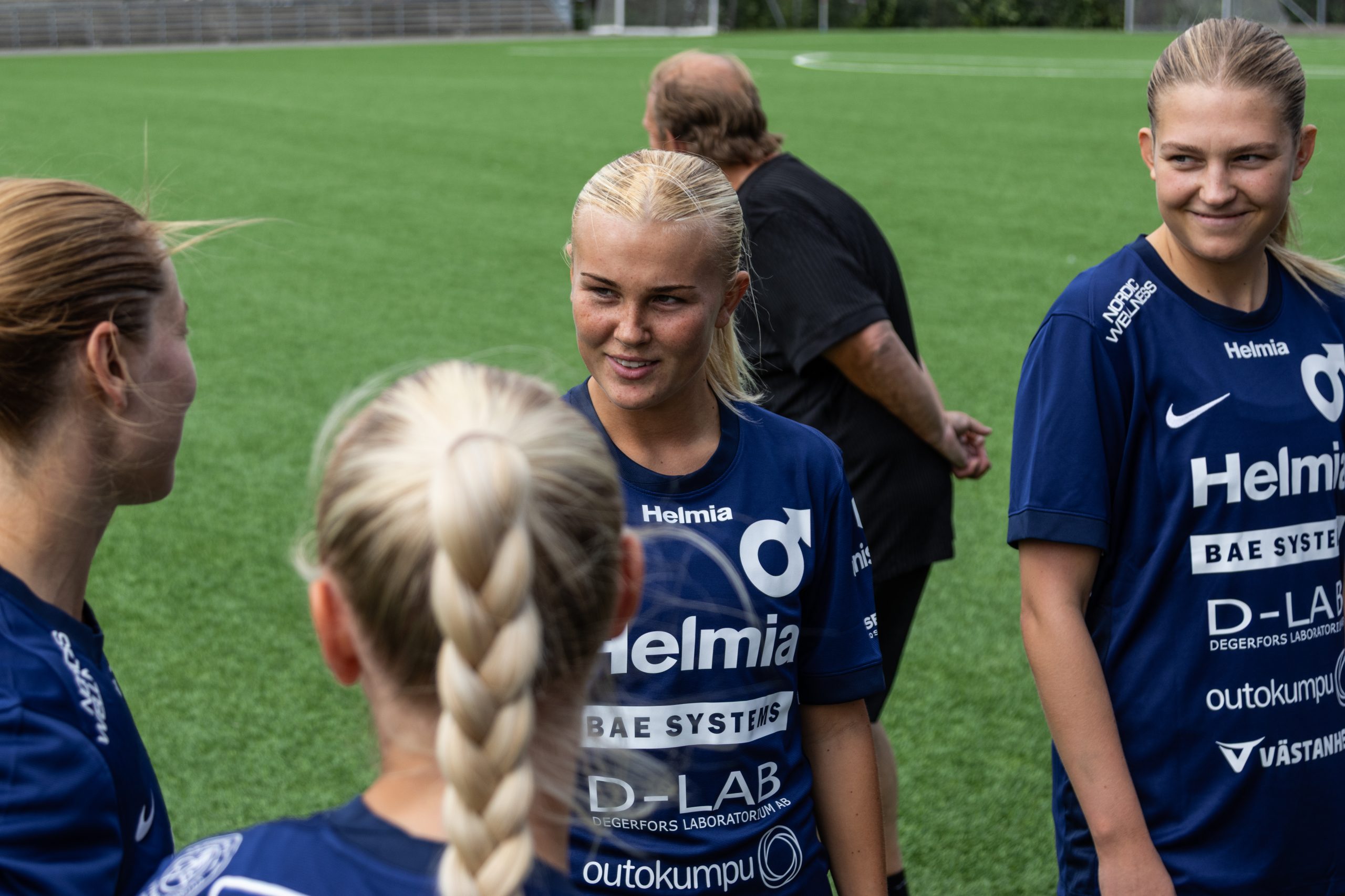 Ida Mattsson under matchen